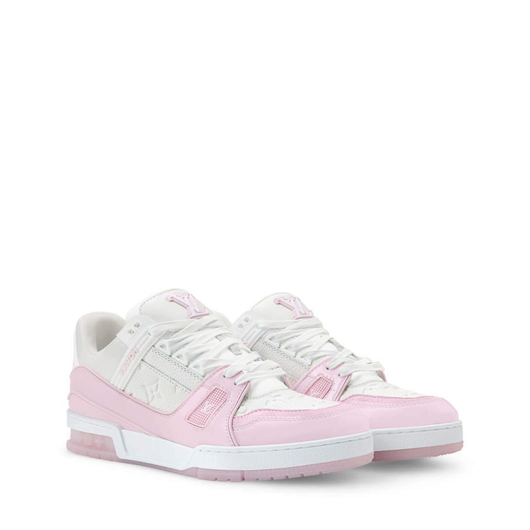 い*♪様 送料無料　Louis Vuitton スニーカー ホワイト/ピンク　3 LV Trainer Sneaker - Men - Shoes | LOUIS VUITTON ®